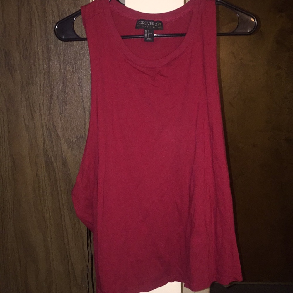 Forever 21 Cut Out Muscle Tee